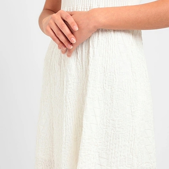 M By MISSONI Stretchy Cream Knit Dress, Size 38EU ~ NWT - Picture 3 of 14